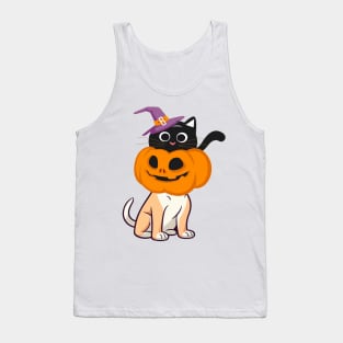 labrador retriever is a Jack-o-Lantern Tank Top